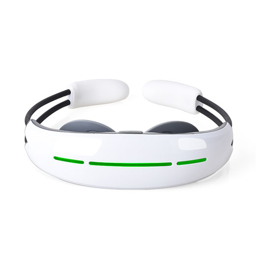 低頻電脈沖、磁效應(yīng)、環(huán)型牽引三位一體按摩儀